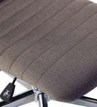 Esszimmerstühle 2 Stk. Taupe Stoff