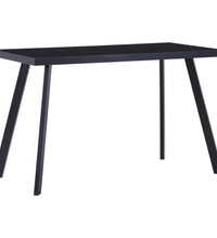 Esstisch Schwarz 120 x 60 x 75 cm Hartglas