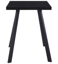 Esstisch Schwarz 120 x 60 x 75 cm Hartglas