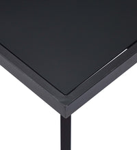 Esstisch Schwarz 120 x 60 x 75 cm Hartglas