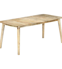 Esstisch 180×90×76 cm Mango Massivholz