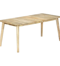 Esstisch 180×90×76 cm Mango Massivholz