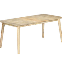 Esstisch 180×90×76 cm Mango Massivholz