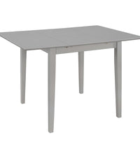 5-tlg. Essgruppe MDF Grau