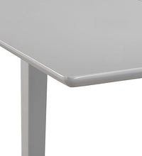 5-tlg. Essgruppe MDF Grau