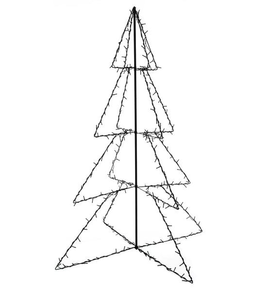 Weihnachtsbaum in Kegelform 240 LEDs Indoor Outdoor 115x150 cm