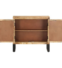 Sideboard 80 x 30 x 76 cm Massivholz Mango