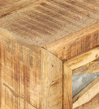 Couchtisch 110 x 50 x 38 cm Massivholz Mango