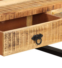 Couchtisch 110 x 50 x 38 cm Massivholz Mango
