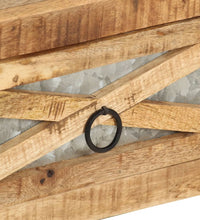 Couchtisch 110 x 50 x 38 cm Massivholz Mango