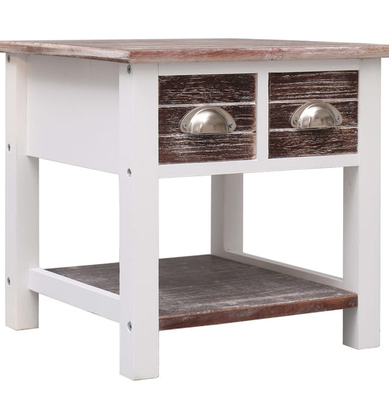 Beistelltisch Braun 40x40x40 cm Paulownia Holz