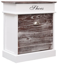 Schuhschrank Braun 50 x 28 x 58 cm Paulownia Holz