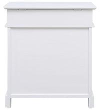 Schuhschrank Weiß 50 x 28 x 58 cm Paulownia Holz