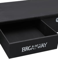 Couchtisch Schwarz 100×50×45 cm Holz