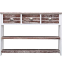 Sideboard Antik-Braun 115x30x76 cm Holz