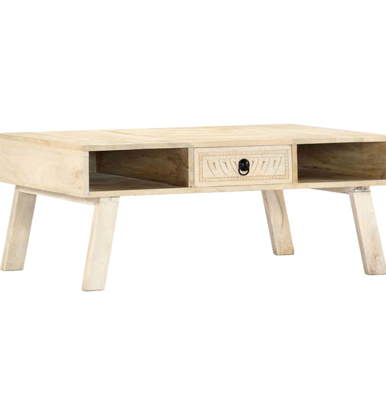 Couchtisch 100×60×40 cm Mango Massivholz