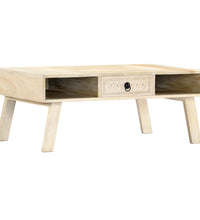Couchtisch 100×60×40 cm Mango Massivholz