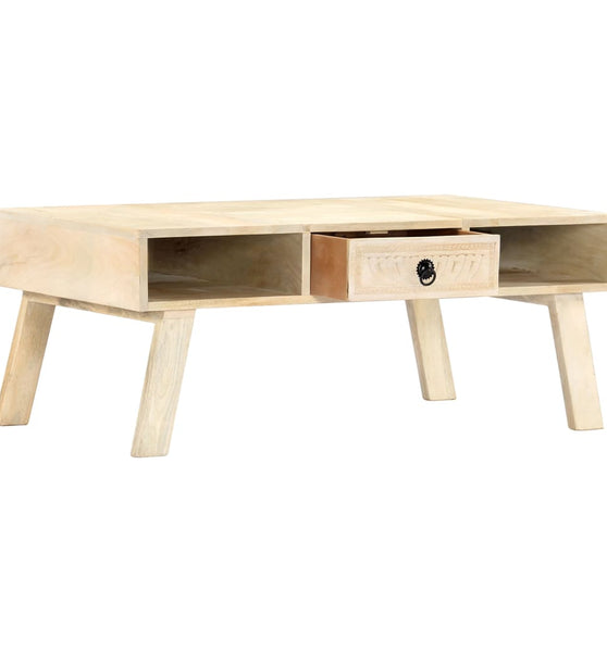 Couchtisch 100×60×40 cm Mango Massivholz