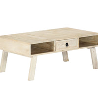 Couchtisch 100×60×40 cm Mango Massivholz