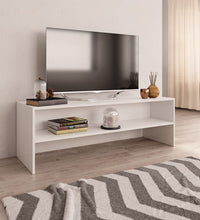 TV-Schrank Weiß 120x40x40 cm Holzwerkstoff