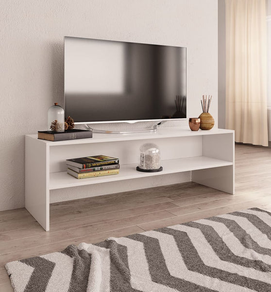 TV-Schrank Weiß 120x40x40 cm Holzwerkstoff