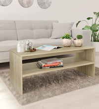 Couchtisch Sonoma-Eiche 100x40x40 cm Holzwerkstoff