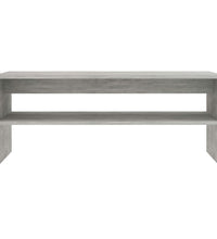 Couchtisch Betongrau 100x40x40 cm Holzwerkstoff