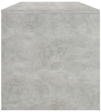 Couchtisch Betongrau 100x40x40 cm Holzwerkstoff