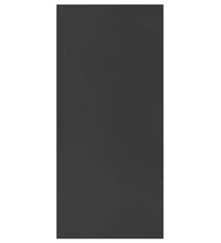 Bücherregal/Sideboard Schwarz 66×30×130 cm Holzwerkstoff