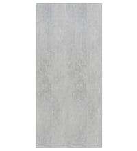 Bücherregal/Sideboard Betongrau 66×30×130 cm Holzwerkstoff
