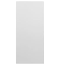 Bücherregal/Sideboard Hochglanz-Weiß 66×30×130 cm Holzwerkstoff