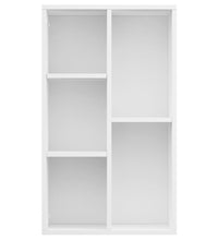 Bücherregal/Sideboard Weiß 50x25x80 cm Holzwerkstoff