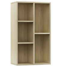 Bücherregal/Sideboard Sonoma Eiche 50x25x80 cm Holzwerkstoff
