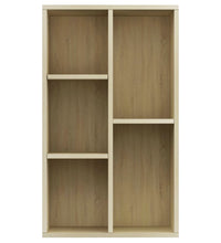 Bücherregal/Sideboard Sonoma Eiche 50x25x80 cm Holzwerkstoff