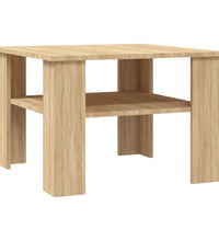 Couchtisch Sonoma-Eiche 60x60x42 cm Holzwerkstoff