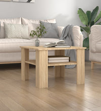 Couchtisch Sonoma-Eiche 60x60x42 cm Holzwerkstoff