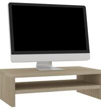 Monitorständer Sonoma-Eiche 42x24x13 cm Holzwerkstoff