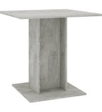 Esstisch Betongrau 80x80x75 cm Holzwerkstoff