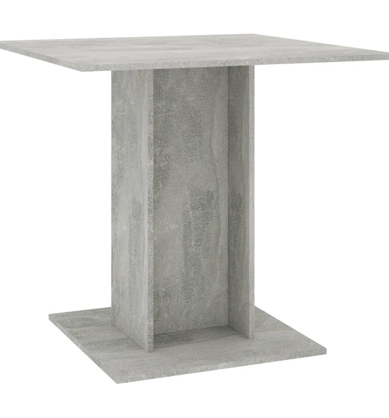 Esstisch Betongrau 80x80x75 cm Holzwerkstoff