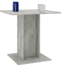 Esstisch Betongrau 80x80x75 cm Holzwerkstoff