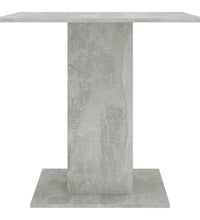 Esstisch Betongrau 80x80x75 cm Holzwerkstoff
