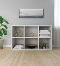 Bücherregal/Sideboard Weiß 66x30x98 cm Holzwerkstoff