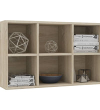 Bücherregal/Sideboard Sonoma-Eiche 66x30x98 cm Holzwerkstoff