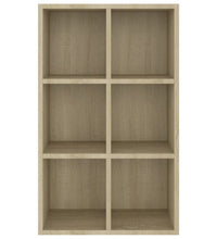 Bücherregal/Sideboard Sonoma-Eiche 66x30x98 cm Holzwerkstoff