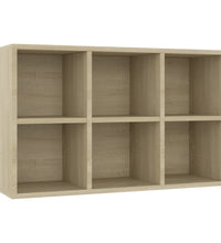 Bücherregal/Sideboard Sonoma-Eiche 66x30x98 cm Holzwerkstoff