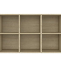Bücherregal/Sideboard Sonoma-Eiche 66x30x98 cm Holzwerkstoff