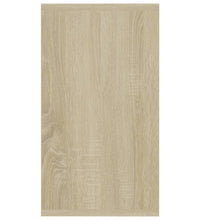 Bücherregal/Sideboard Sonoma-Eiche 66x30x98 cm Holzwerkstoff