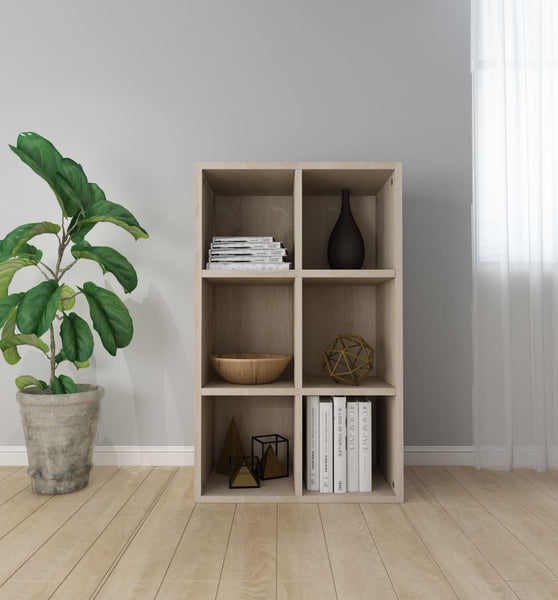 Bücherregal/Sideboard Sonoma-Eiche 66x30x98 cm Holzwerkstoff