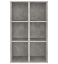 Bücherregal/Sideboard Betongrau 66x30x98 cm Holzwerkstoff