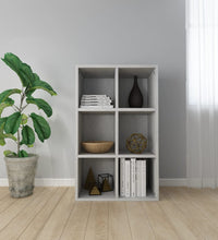 Bücherregal/Sideboard Betongrau 66x30x98 cm Holzwerkstoff